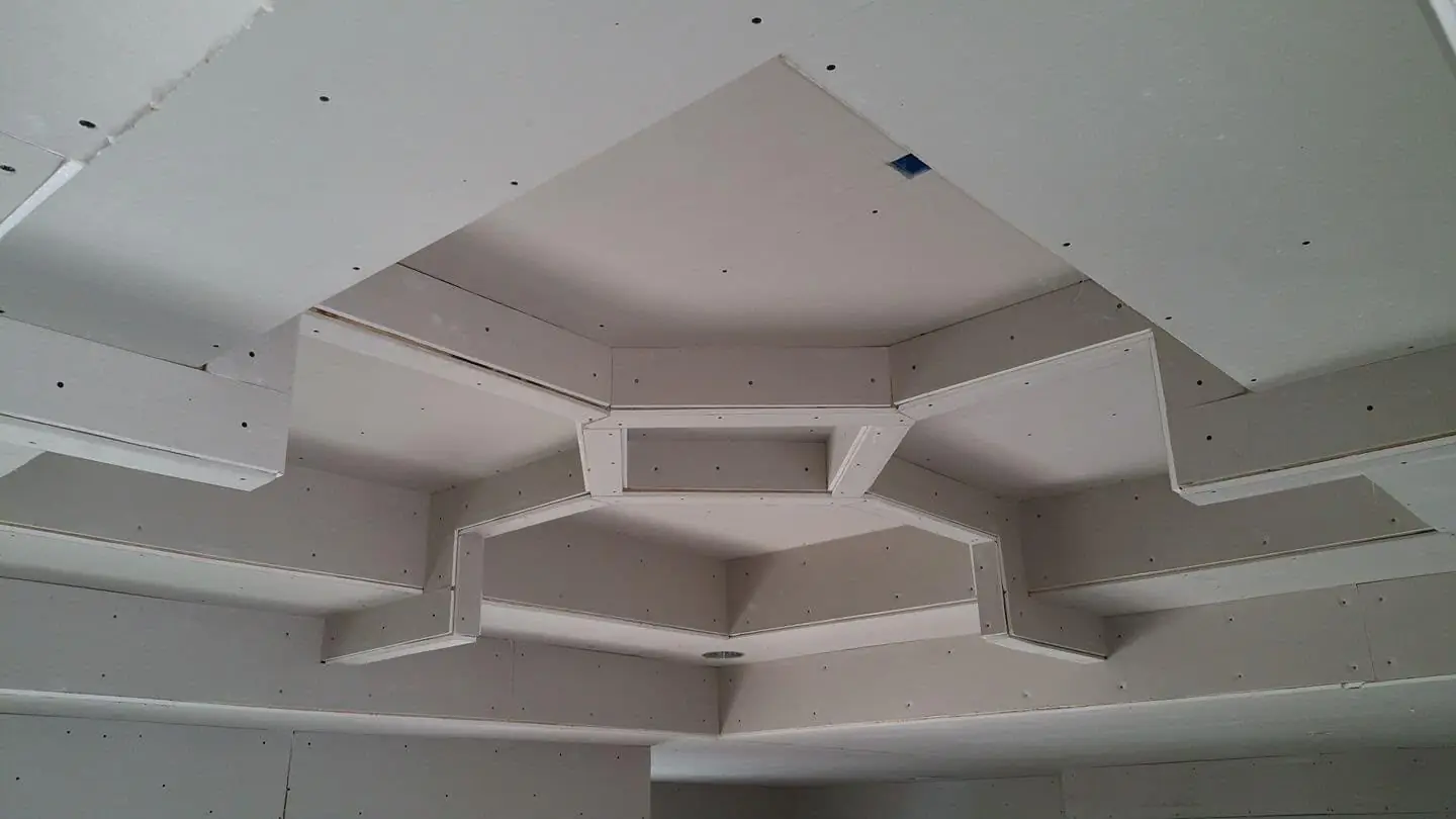 Custom drywall ceiling designs