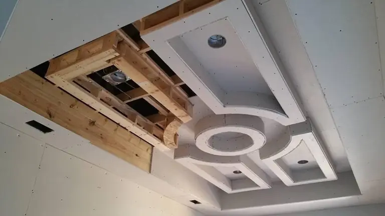 Custom drywall ceiling designs