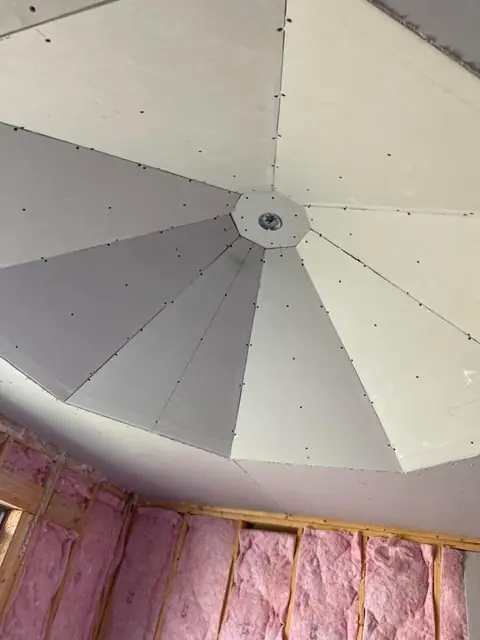 Dome/coffered/tray ceilings, living room drywall